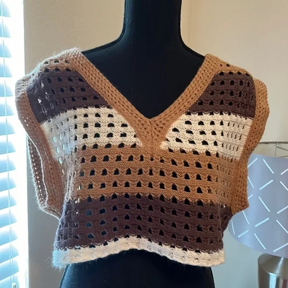 Knitted top Large - Picture 3 of 5